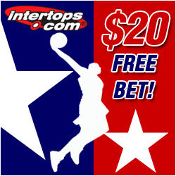 $20 free bet at Intertops!